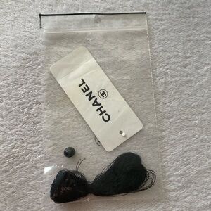 Small Black button